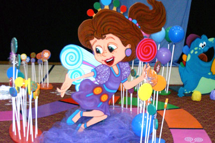 Life-Sized Candy Land Board